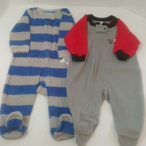 Baby Boy Bodysuit one-piece Jumper Lot of 2